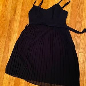Navy Mod Cloth Dress